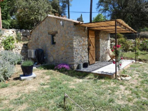 CABANON PROVENCAL en pierres et acces piscine luxe